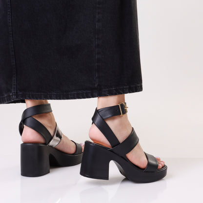 Chunky Strap Heels | 3 Colors