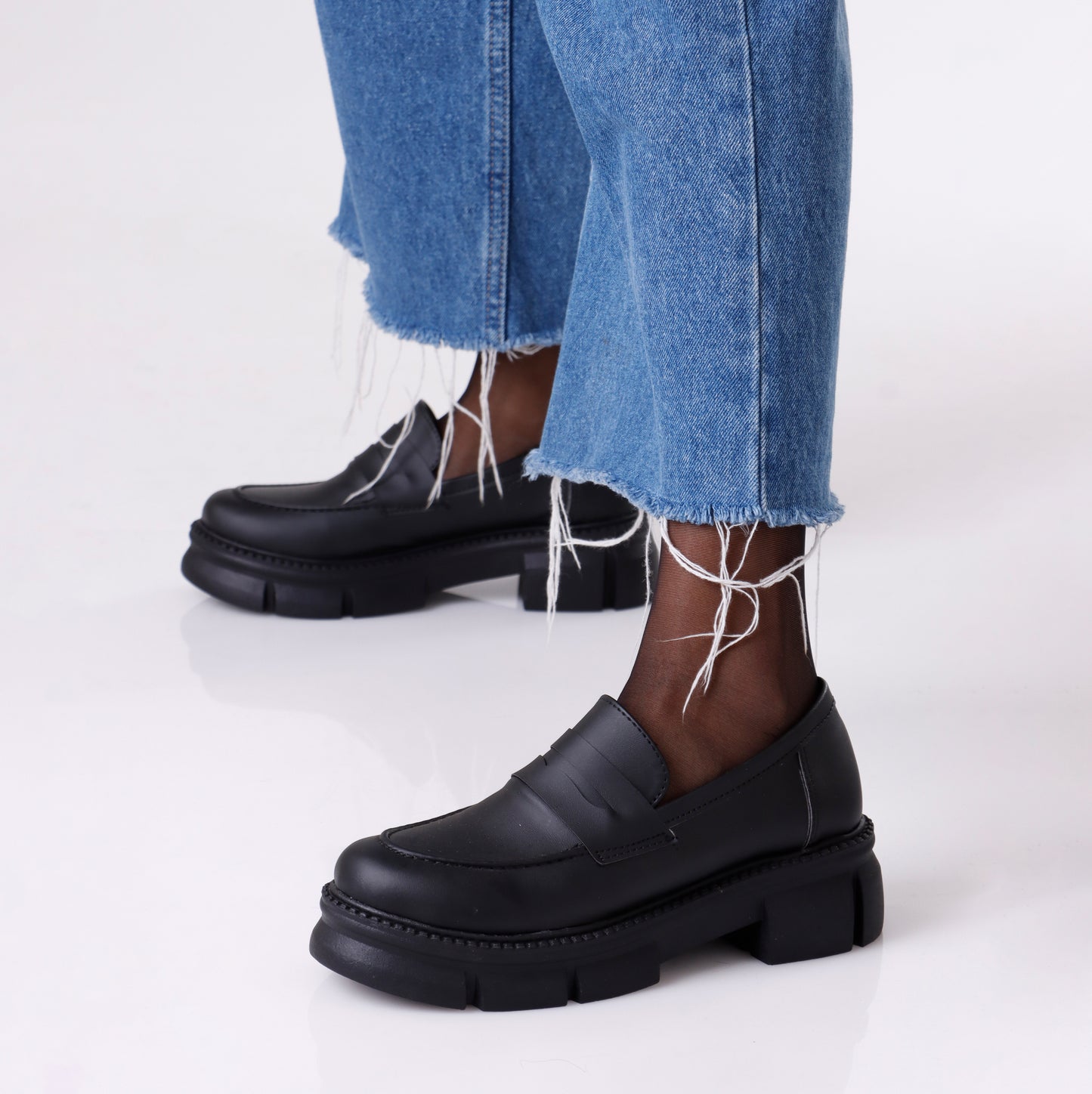 Loafer | Black Matte & Black Glossy