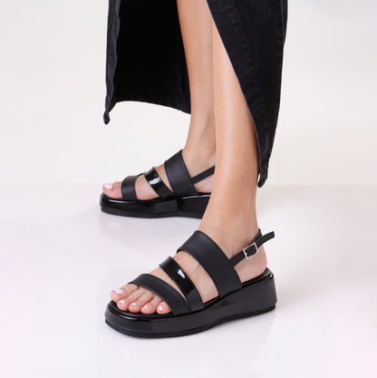 Platform Sandal | Stripes - 3 Colors