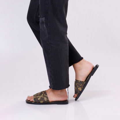 Flat Slipper | Leopard