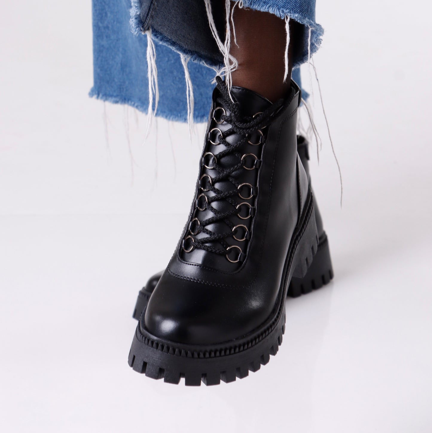 Ankle Boots Leather | Full Black