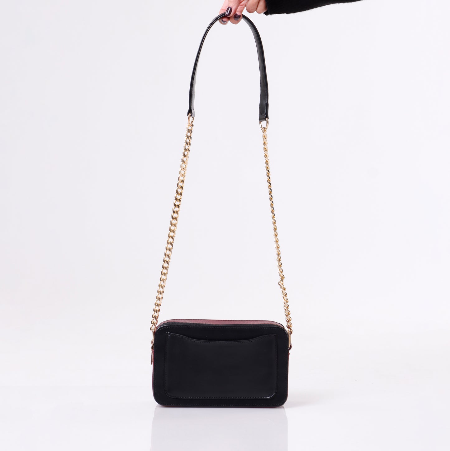 Shoulder Bag | Leather with Chain