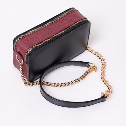 Shoulder Bag | Leather with Chain