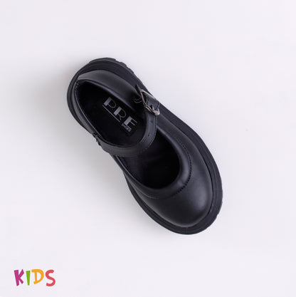 Buckle Sandal | Black Matte