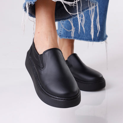 Slip On Platform | Full Black