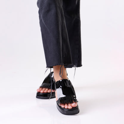 Platform Sandal | Fringed - 2 Colors