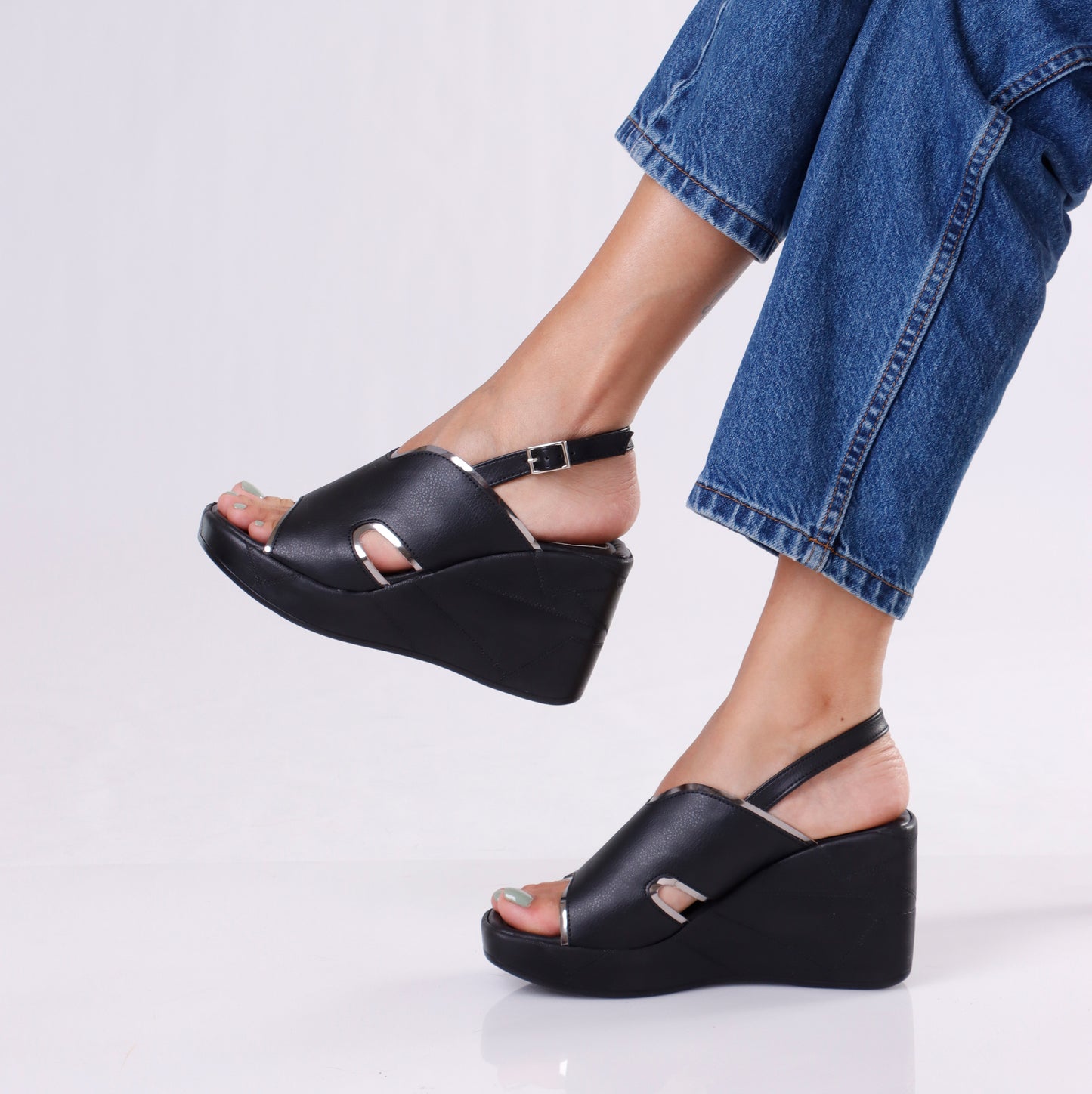 Chunky Wedge Heels | 2 Colors