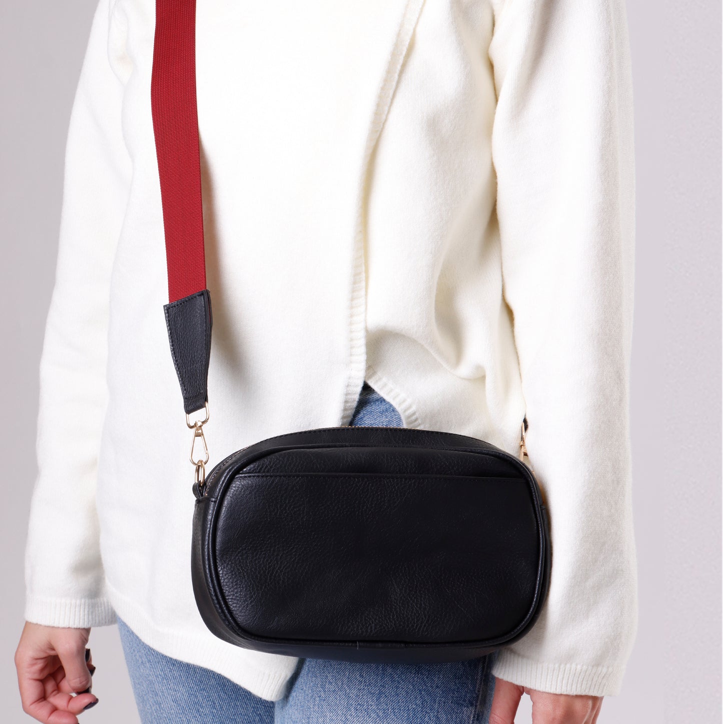 Cross Body Bag | Red Belt