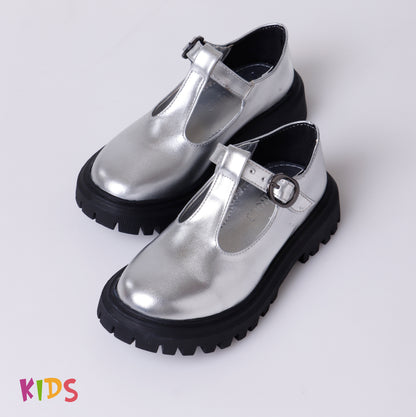 Buckle Sandal | Silver