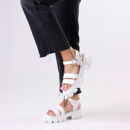 Chunky Sandal | Full White