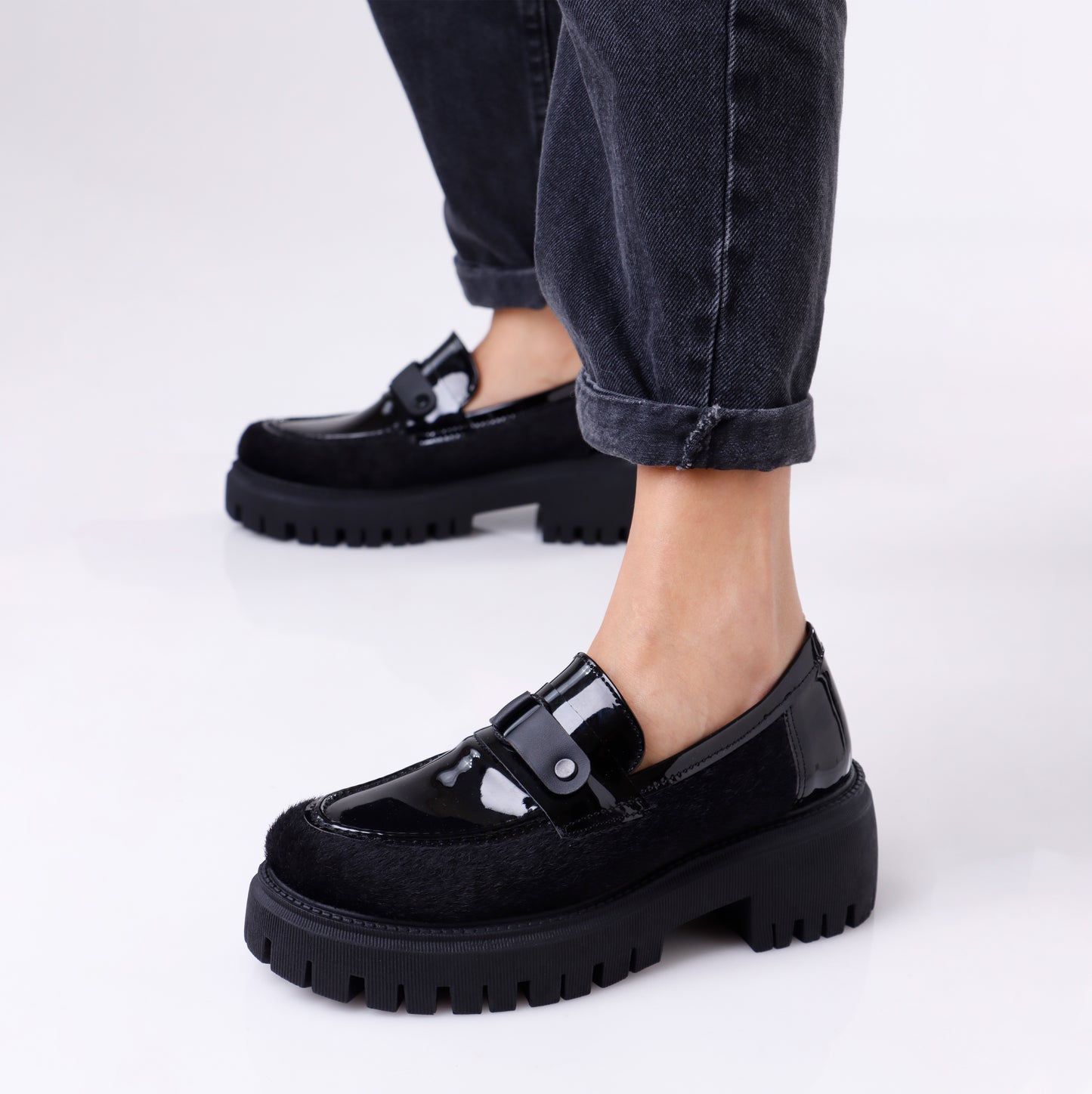 High Loafer | Pony Black