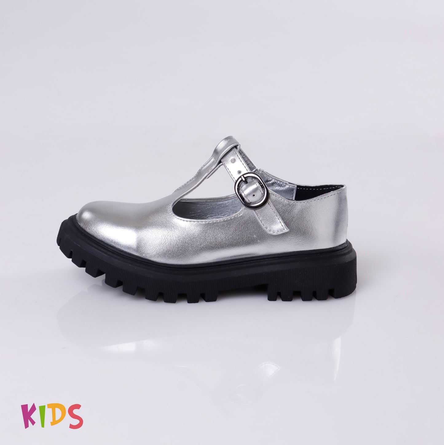 Buckle Sandal | Silver