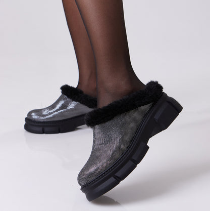 Slip on Loafer | Sparkles with Fur