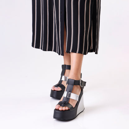 Chunky Wedge Sandal | 3 Colors