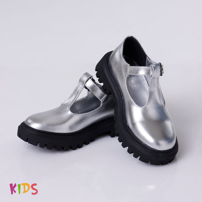 Buckle Sandal | Silver