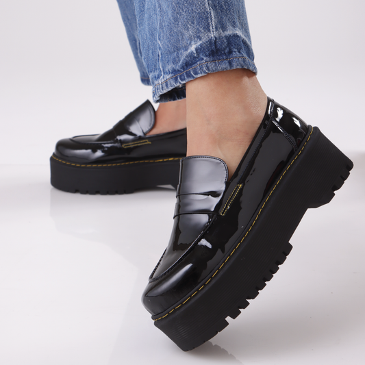 Platform Loafer |  Glossy