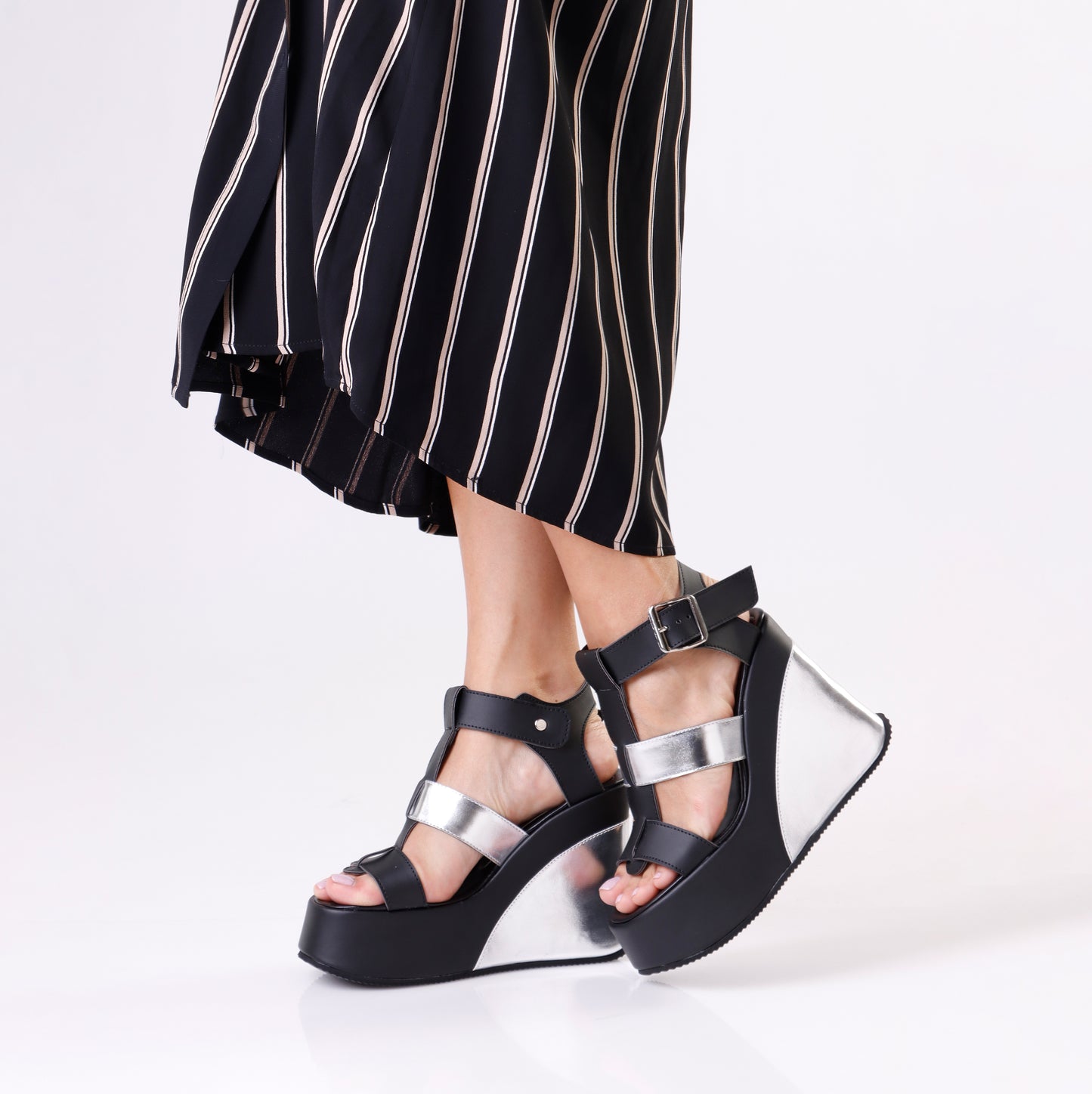 Chunky Wedge Sandal | 3 Colors