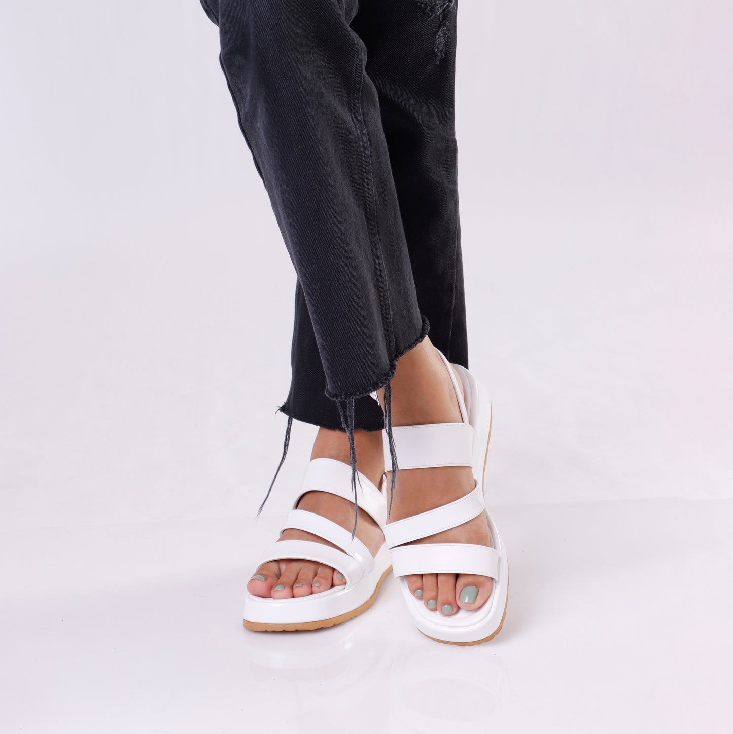 Platform Sandal | Stripes - 3 Colors