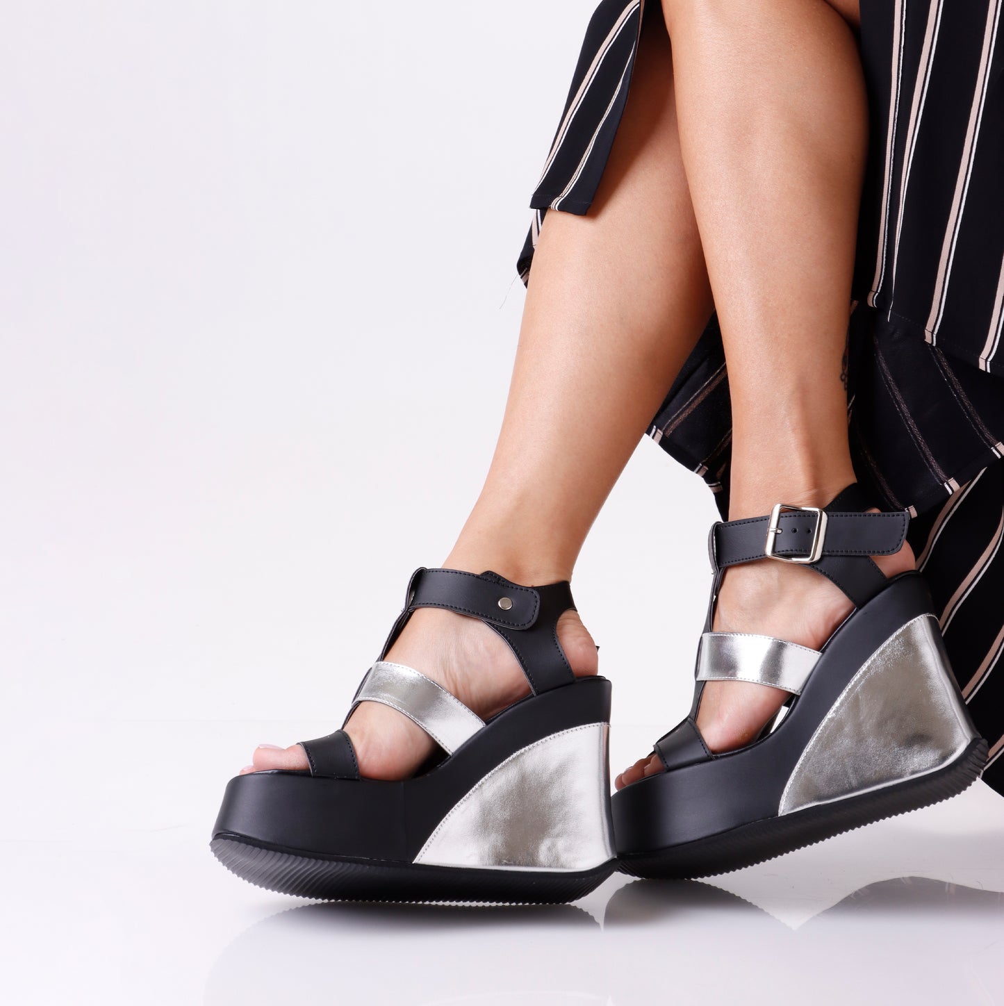 Chunky Wedge Sandal | 3 Colors