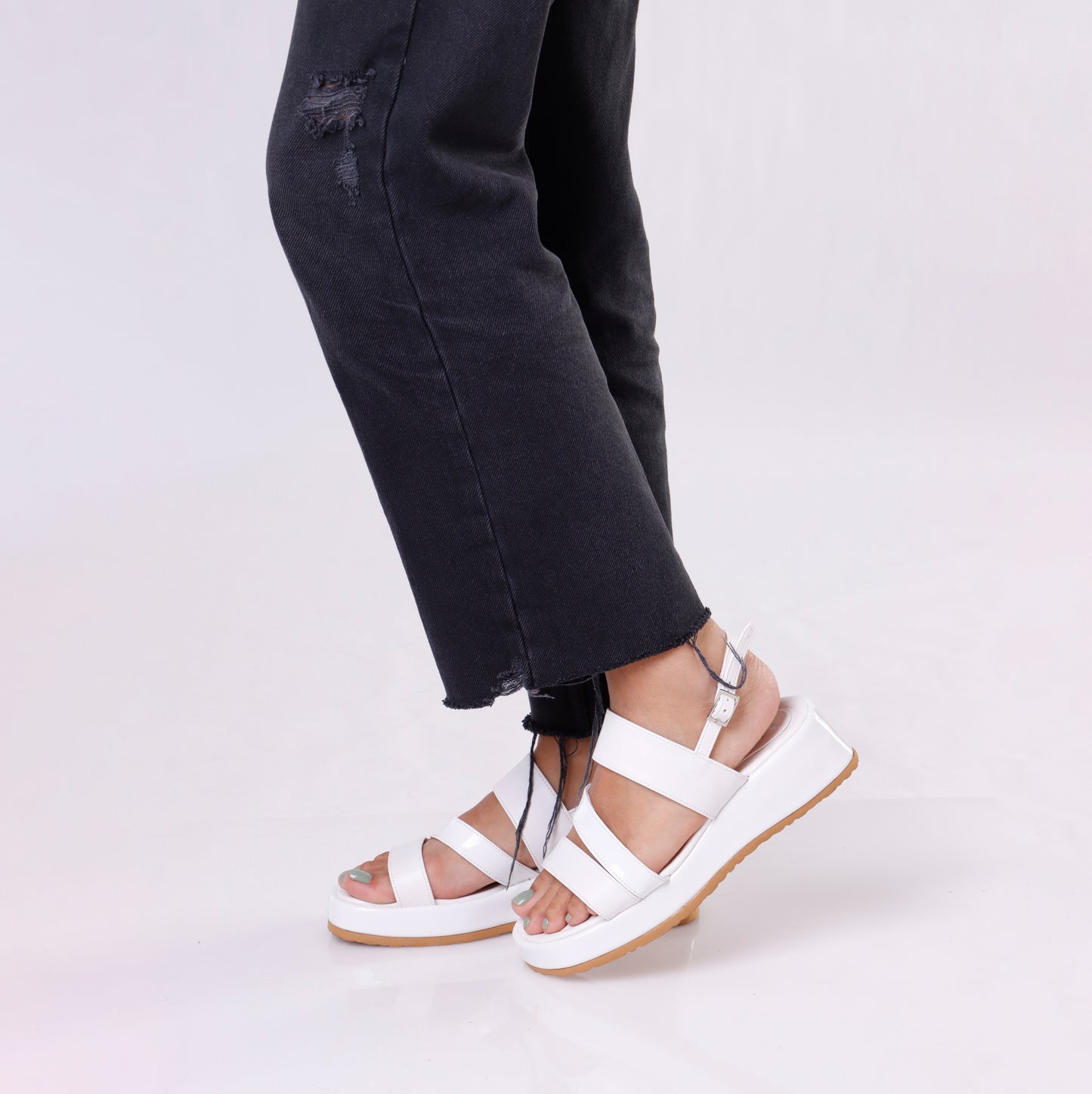 Platform Sandal | Stripes - 3 Colors