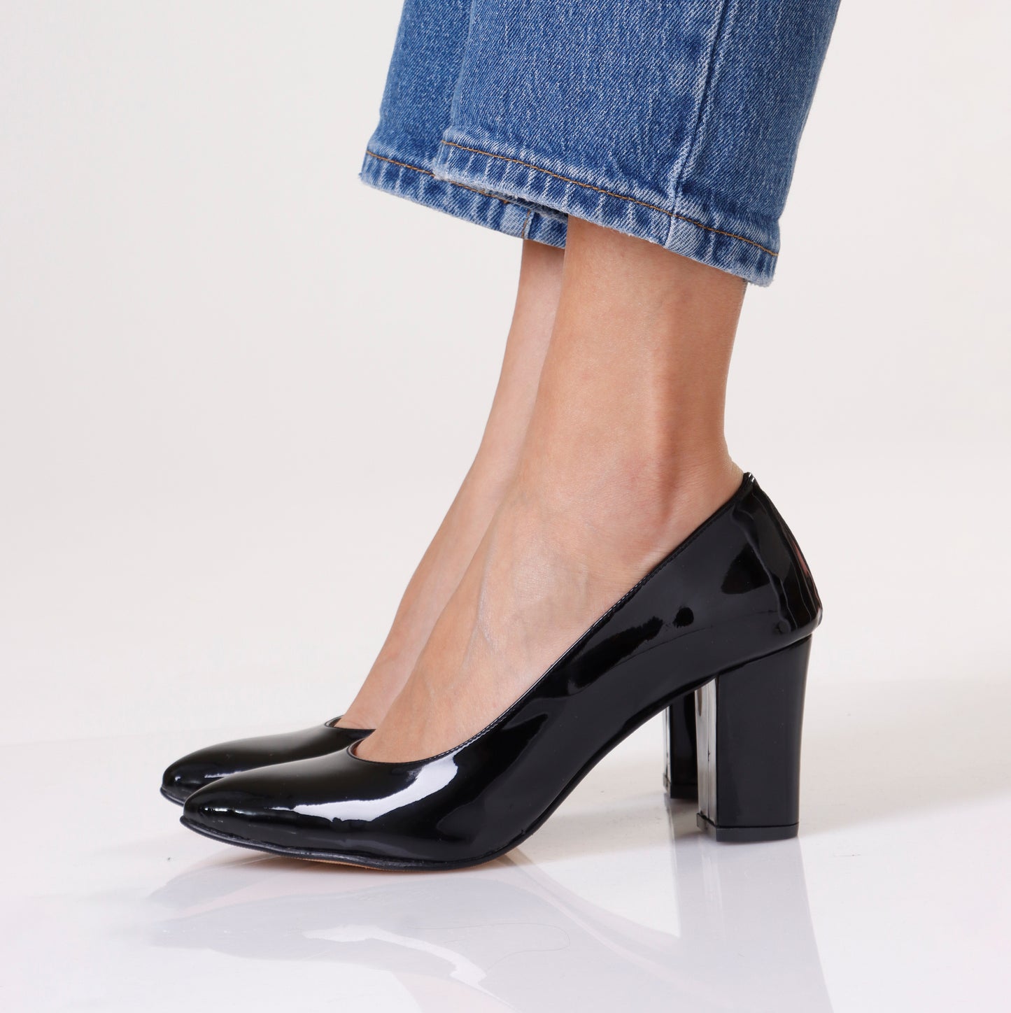 Low Heels | Glossy - 3 colors