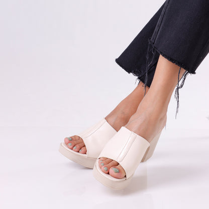 Chunky Slip On Heels | 3 Colors