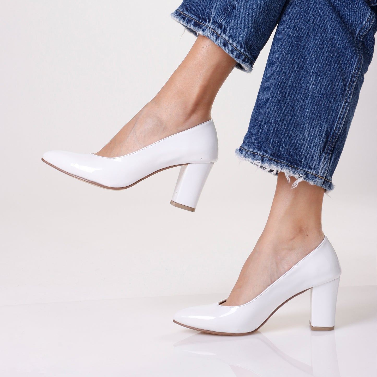 Low Heels | Glossy - 3 colors