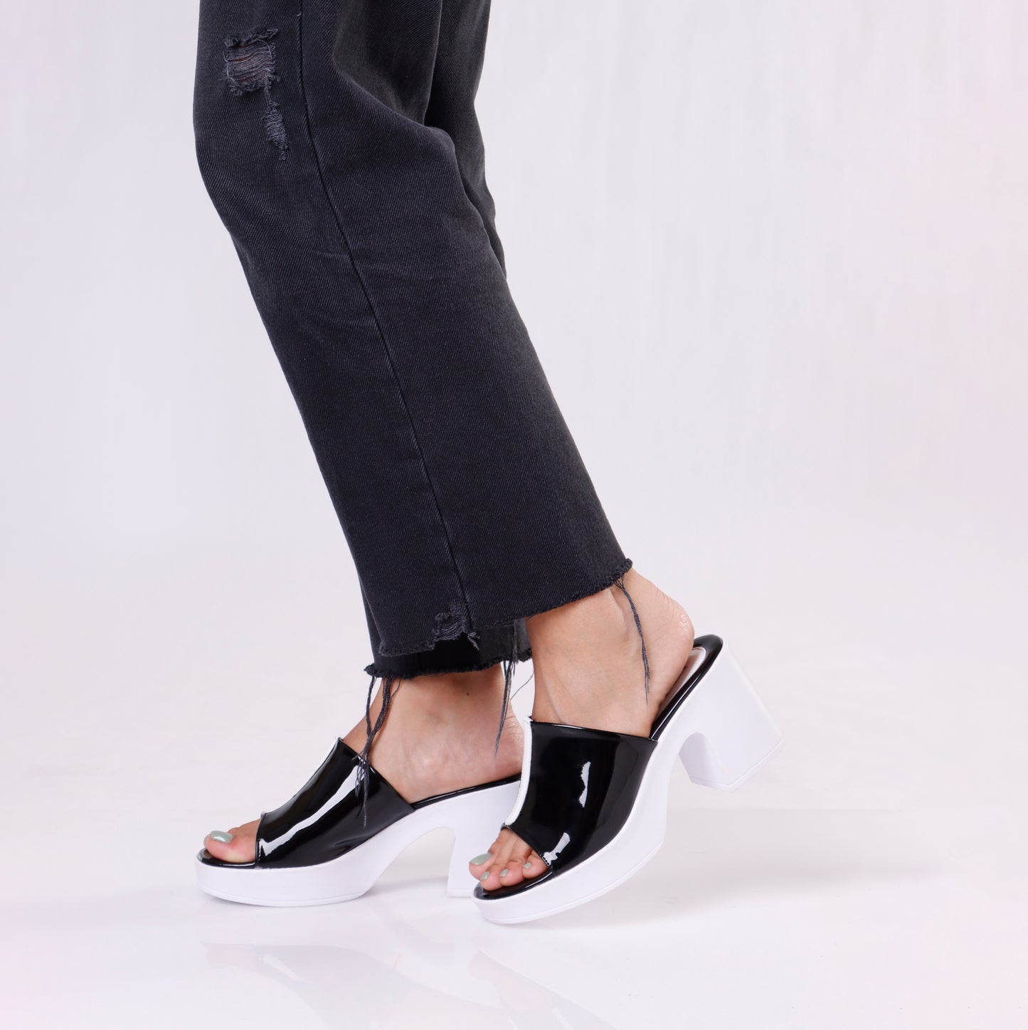 Chunky Slip On Heels | 3 Colors