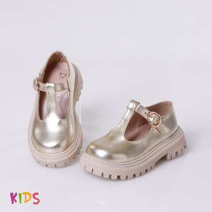 Buckle Sandal | Gold