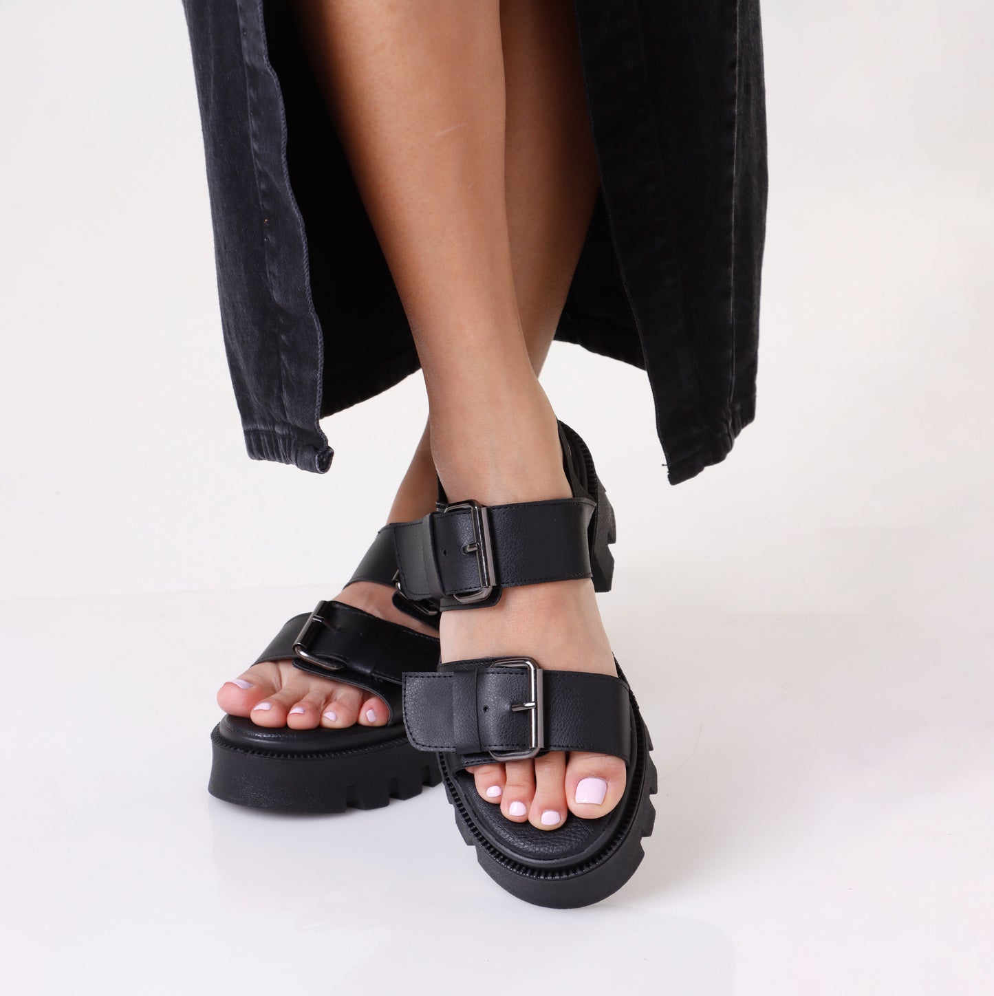 Chunky Sandal | Black