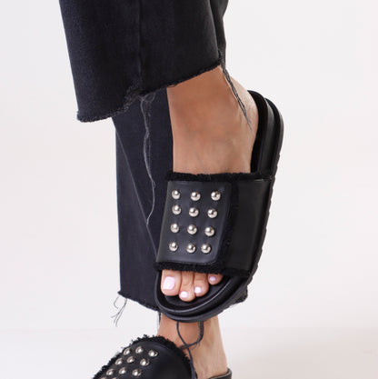 Studded Slides | 2 Colors