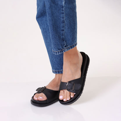 Flat Slipper | 1 Buckle