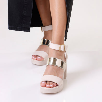 Chunky Strap Heels | 3 Colors