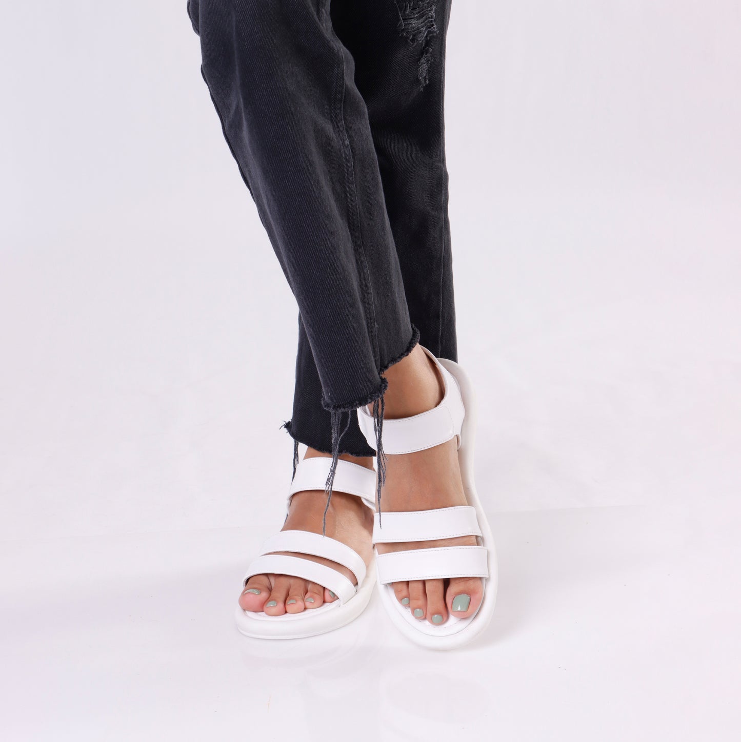 Flat Strap Sandal | 3 Colors