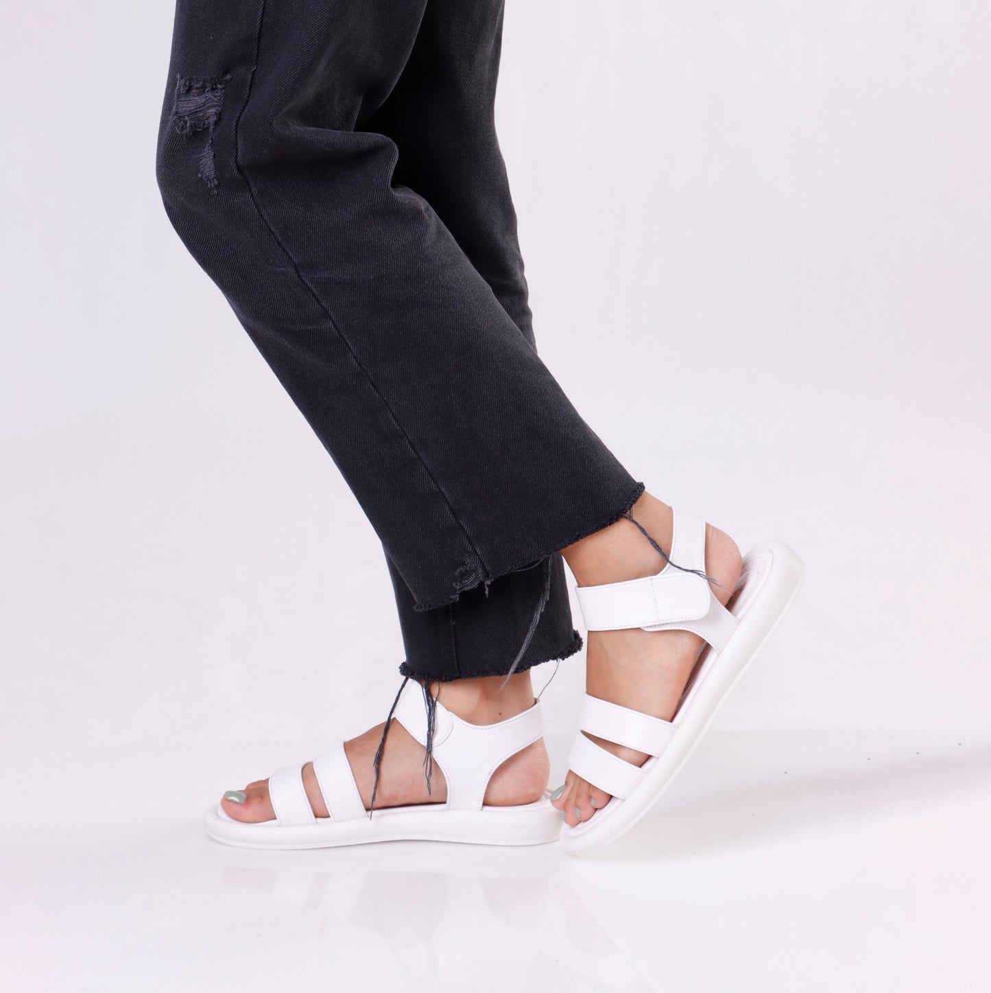 Flat Strap Sandal | 3 Colors