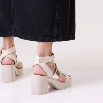 Chunky Strap Heels | 3 Colors