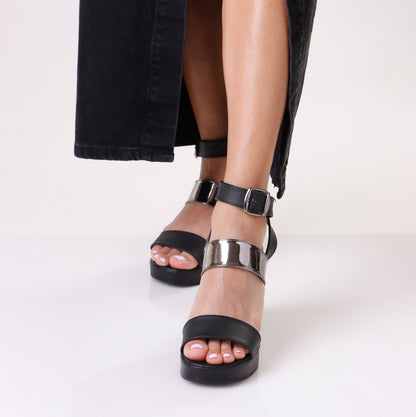 Chunky Strap Heels | 3 Colors