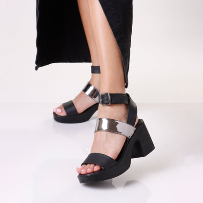 Chunky Strap Heels | 3 Colors